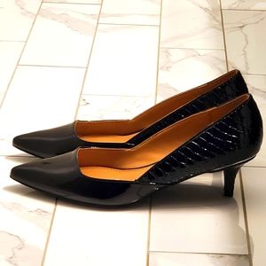 Calvin Klein Black Heels (kitten heels)